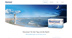 Desktop Screenshot of neurexan.de